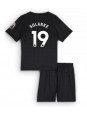 Tottenham Hotspur Dominic Solanke #19 Venkovní dres pro děti 2025-26 Krátký Rukáv (+ trenýrky)